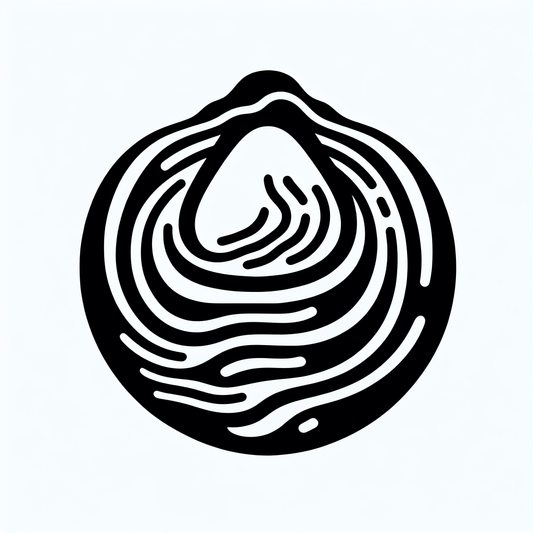 Logo with Waves Design