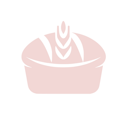 Bowl with Leaves Logo #F2D7D5