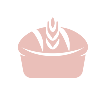 Bowl with Leaves Logo #EABFB9