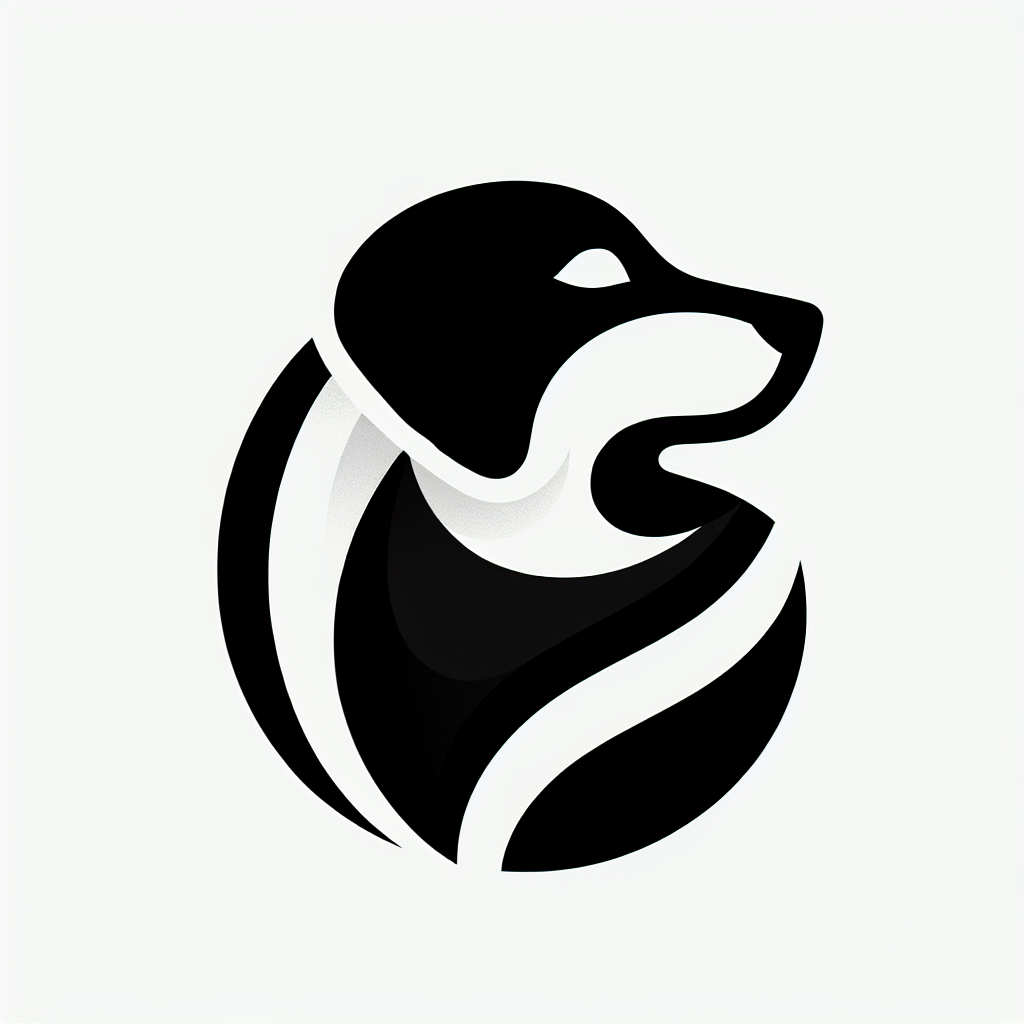 Dog Profile Logo Design