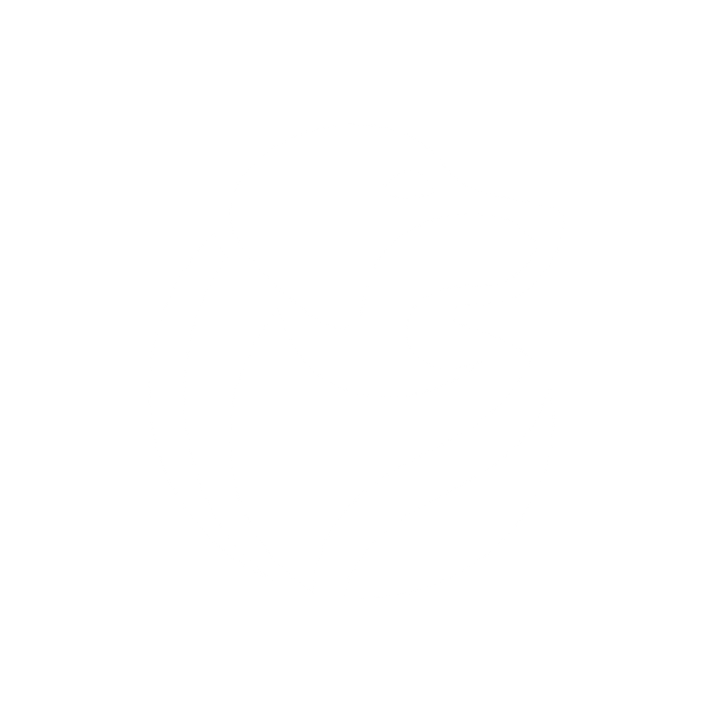 Dog Profile Logo Design #ffffff