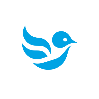 Bold Bird Logo #00a3e4