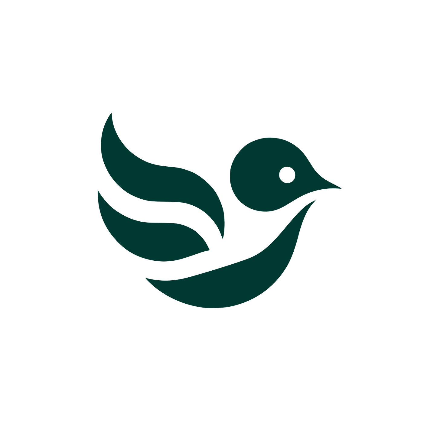 Bold Bird Logo #003932