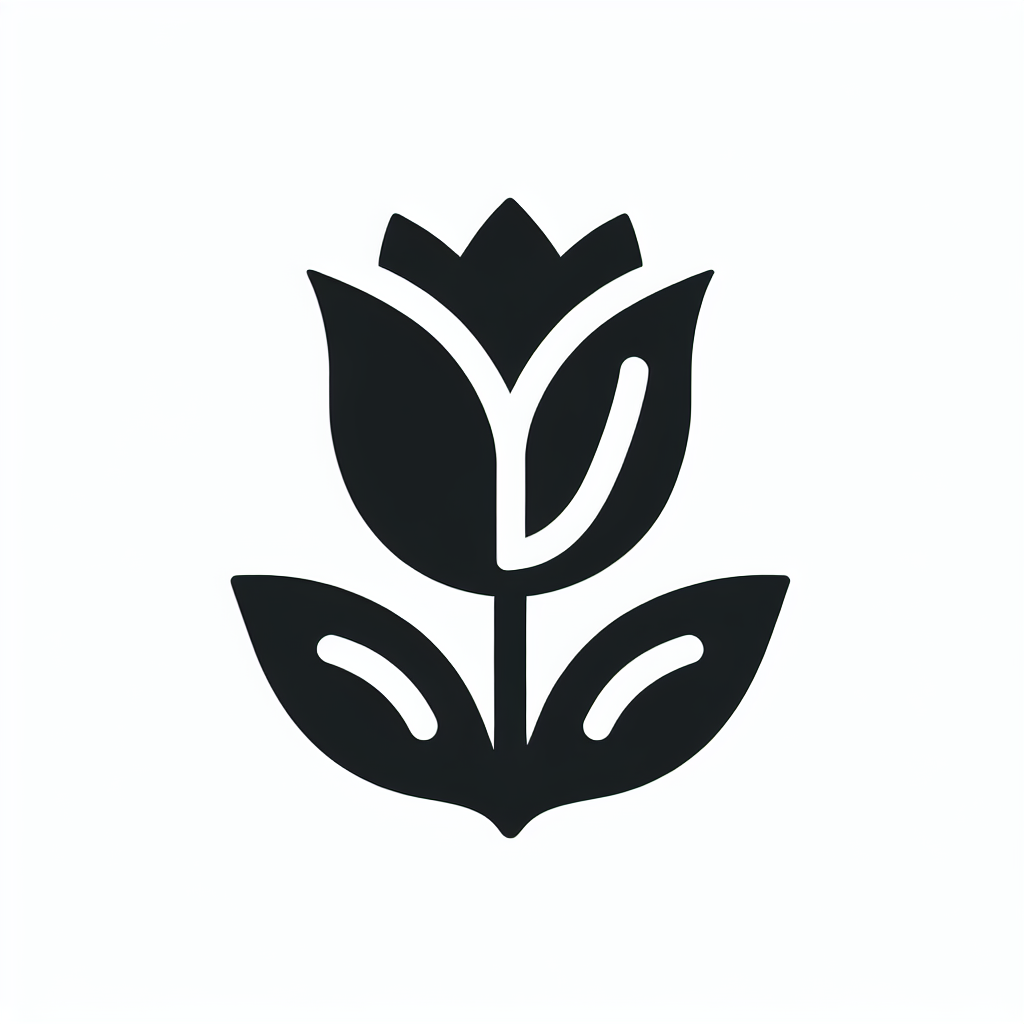 Tulip Flower Logo