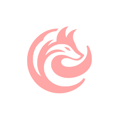 Bold Fox Logo #ffa6a6