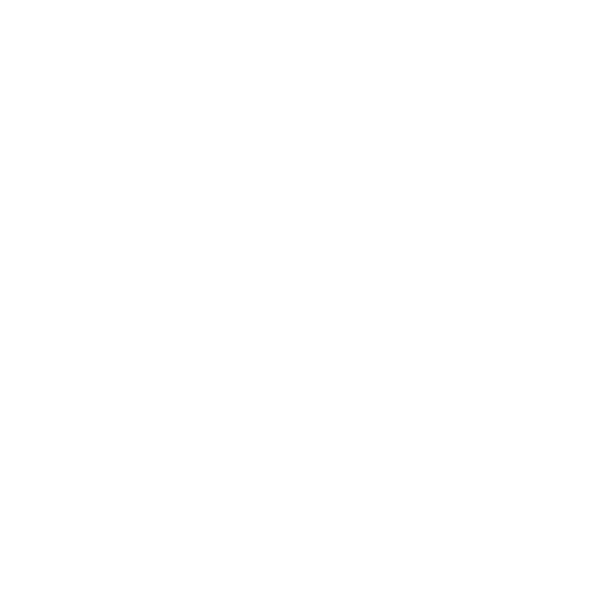 Dog Motion Logo #ffffff