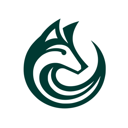 Fox Wave Logo #003932
