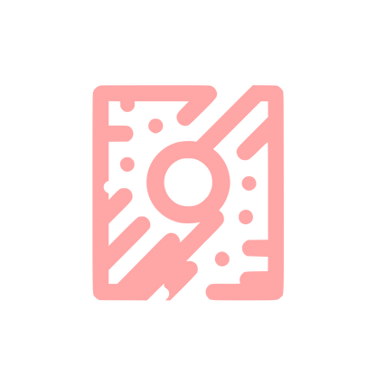 Geometric Shapes Logo #ffa6a6