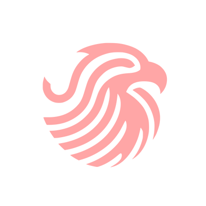 Bold Eagle Logo #ffa6a6