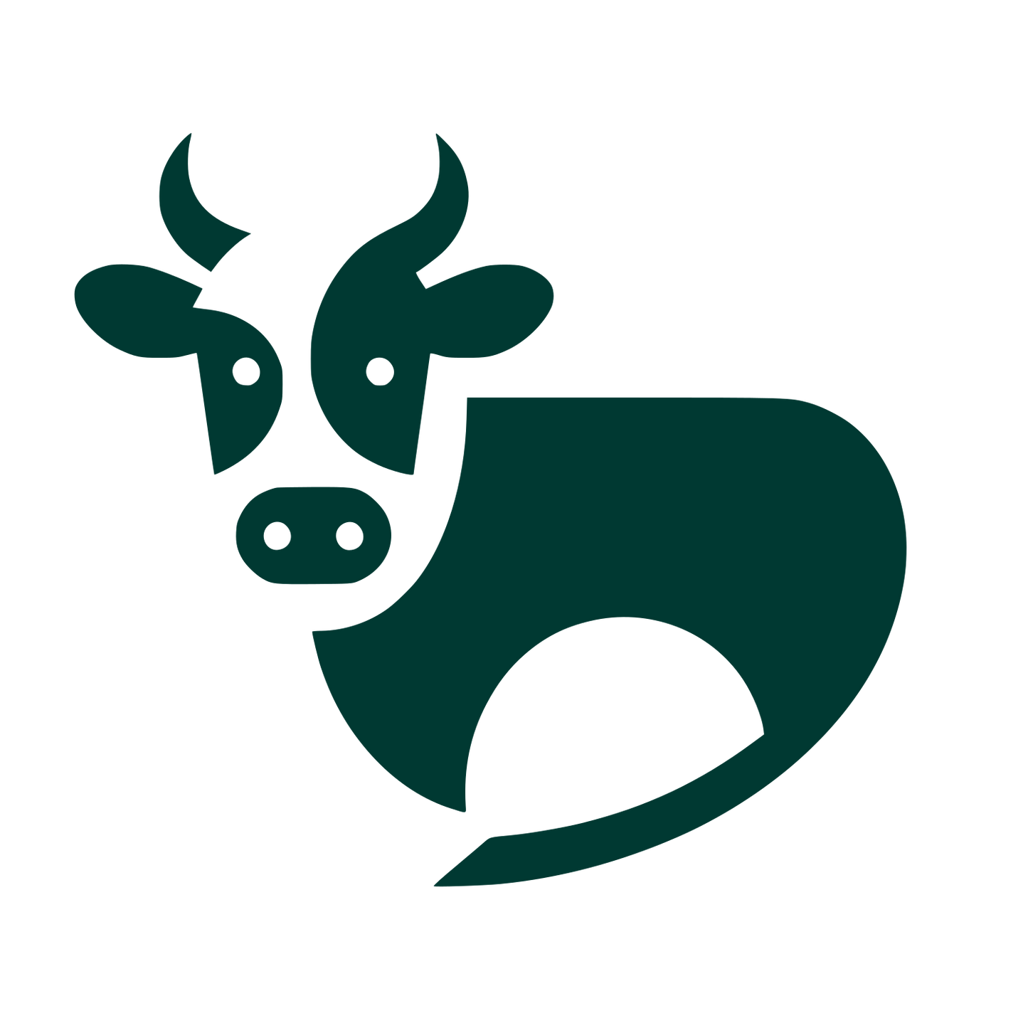 Cow Logo Design #003932