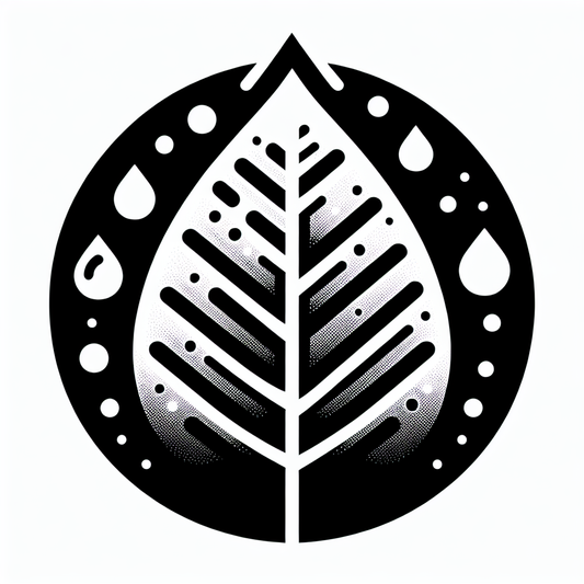 Leaf Water Droplet Logo