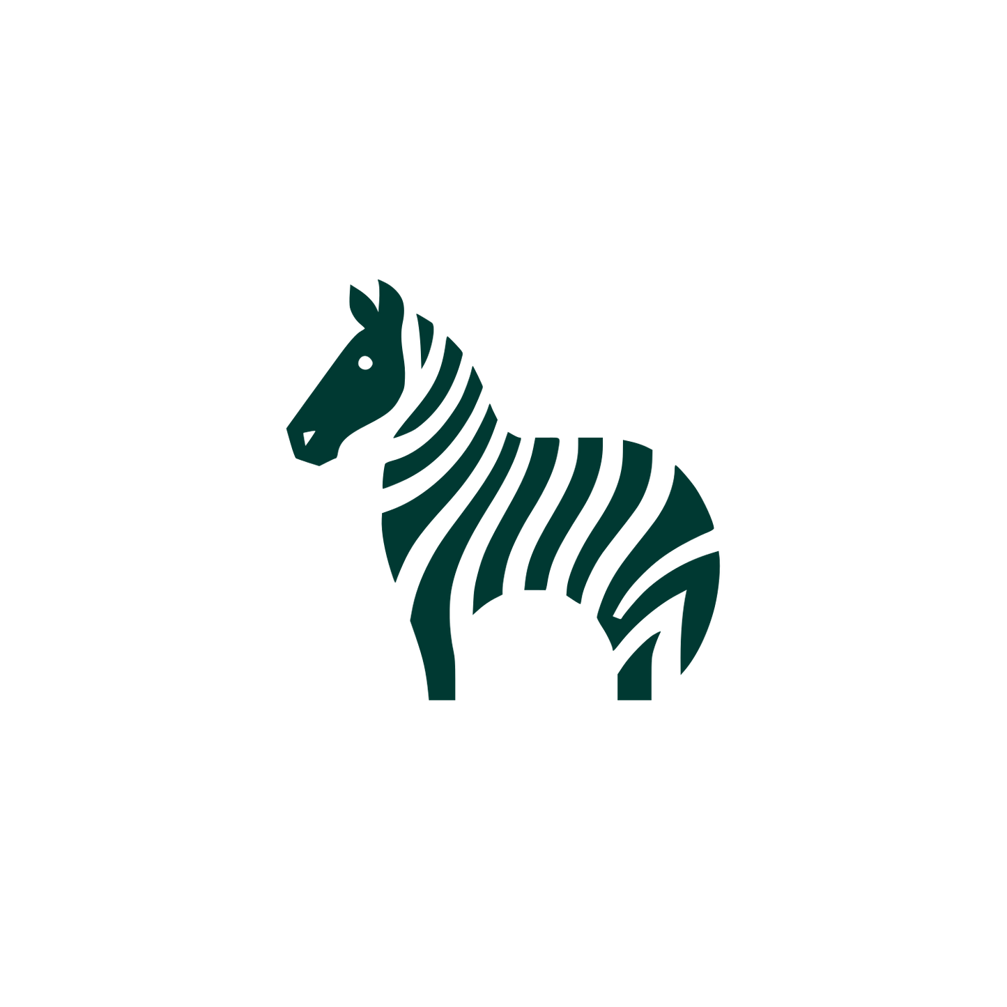 Zebra Logo Design #003932