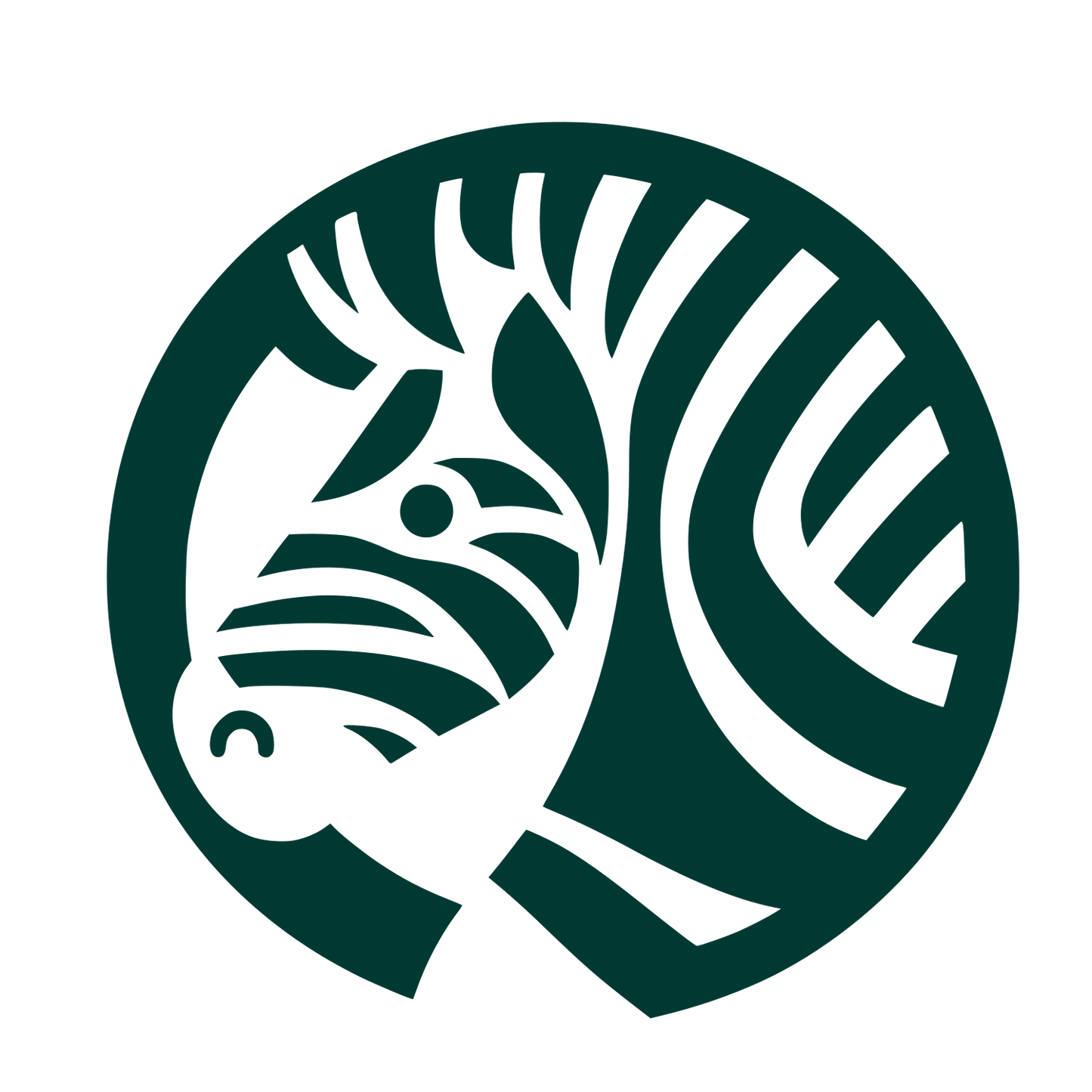 Zebra Logo Design #003932
