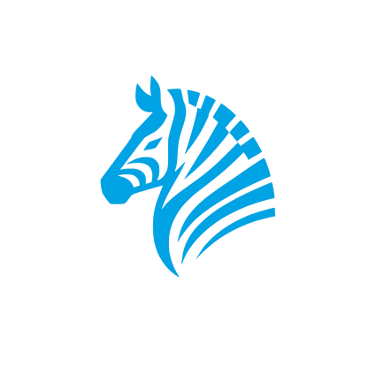 Zebra Head Logo #00a3e4