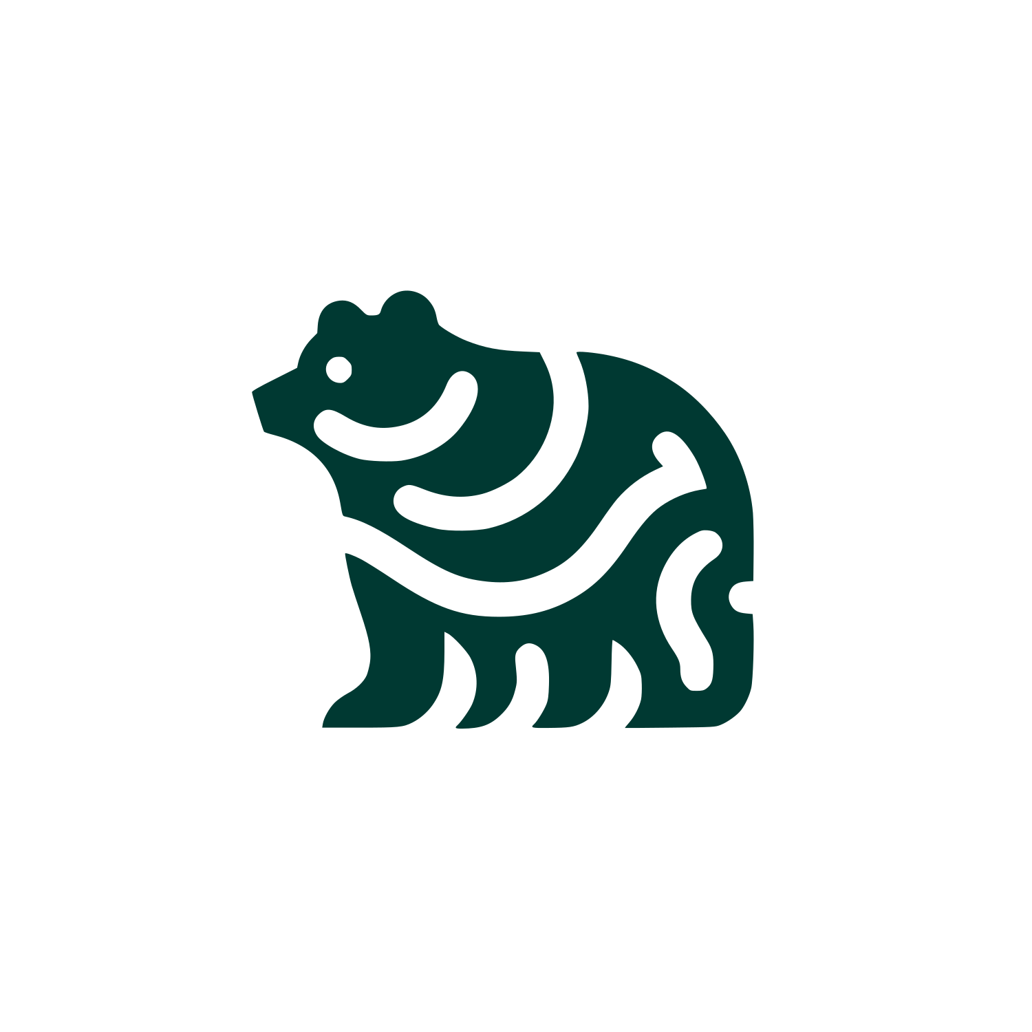 Bear Logo Design #003932