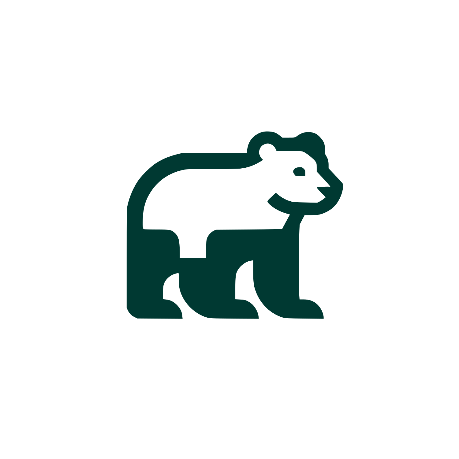 Bear Logo Design #003932