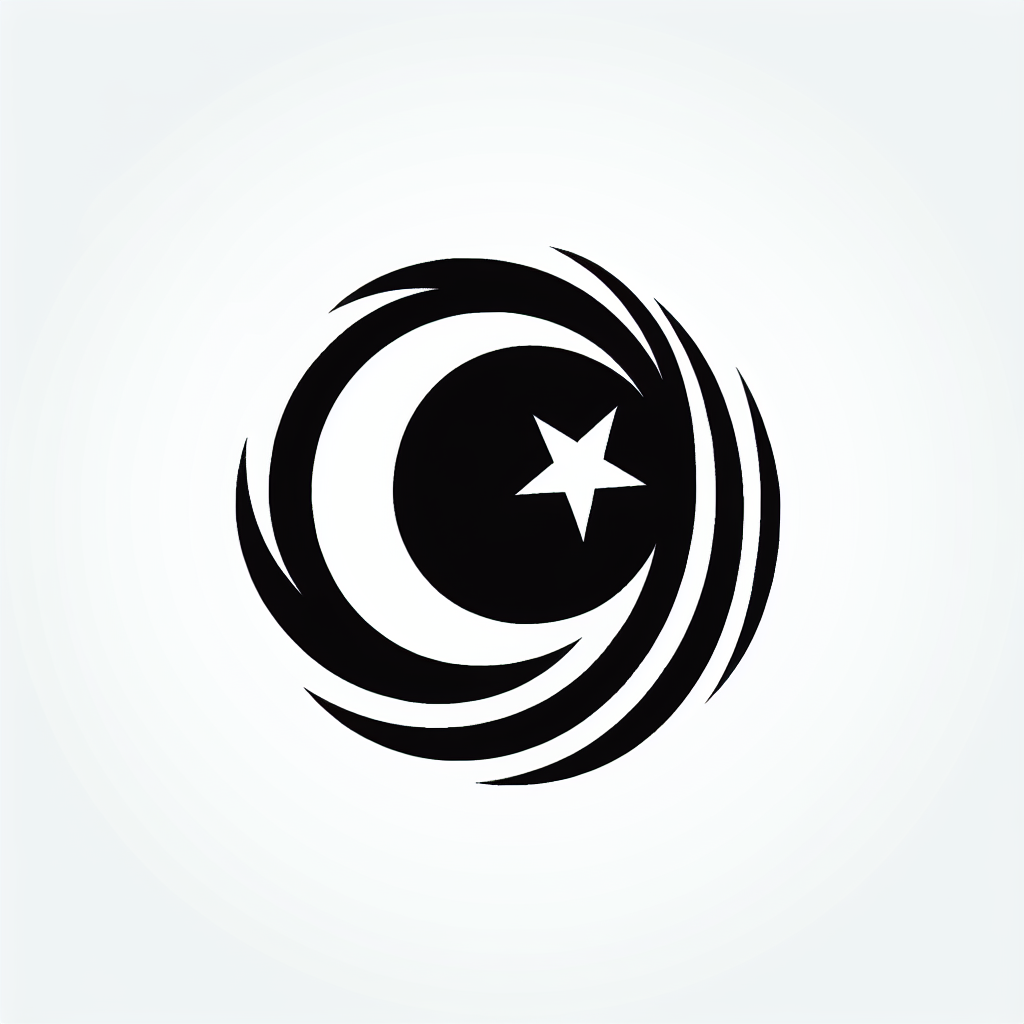Stylized Moon Logo