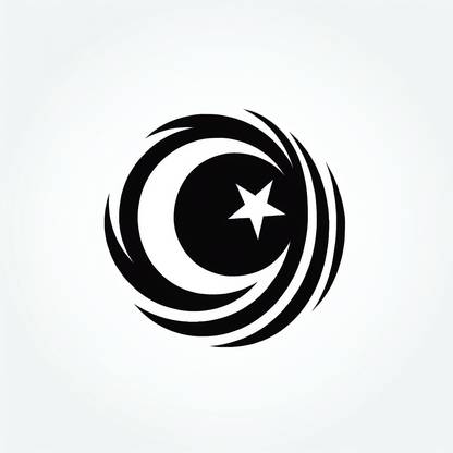 Stylized Moon Logo
