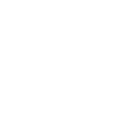 Moon and Waves Logo #ffffff