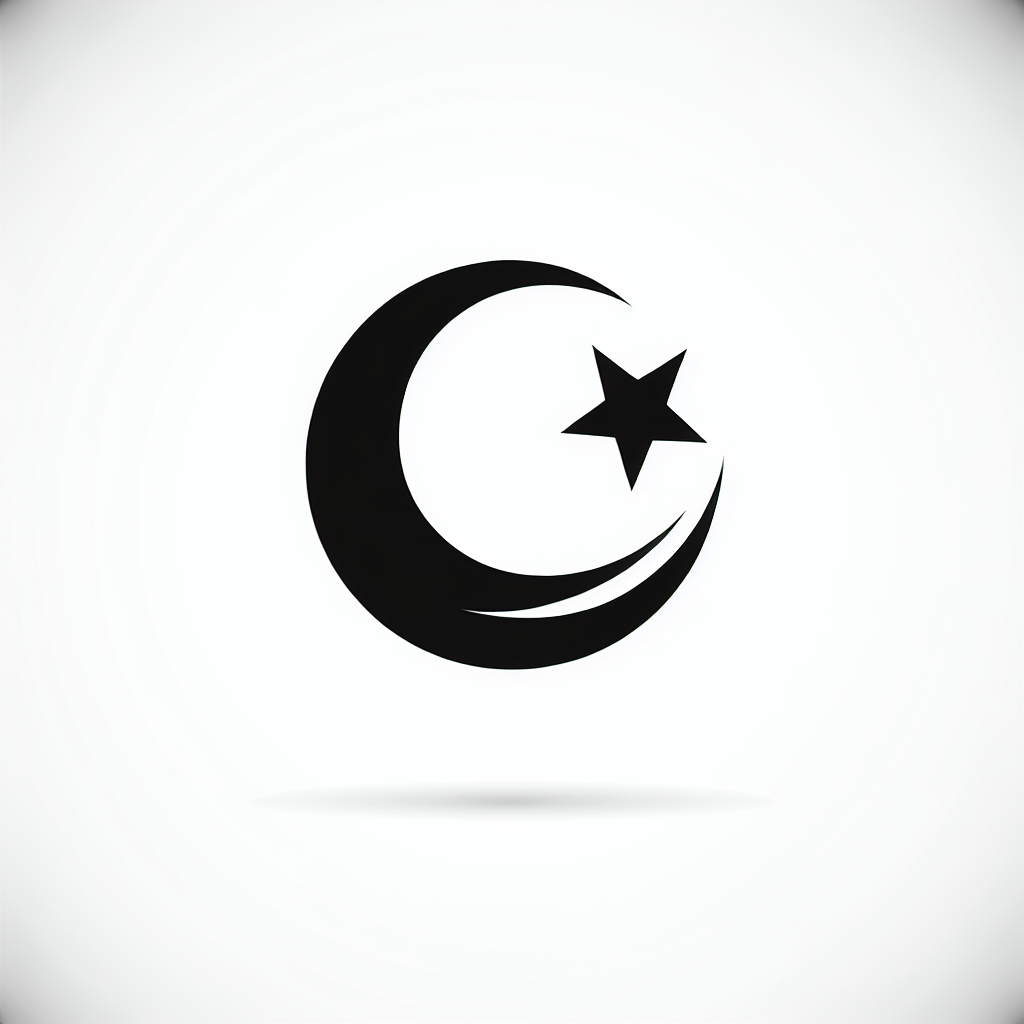 Logo with Crescent Star