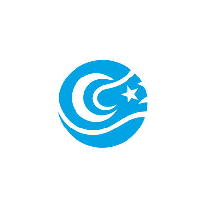 Circular Logo Design #00a3e4