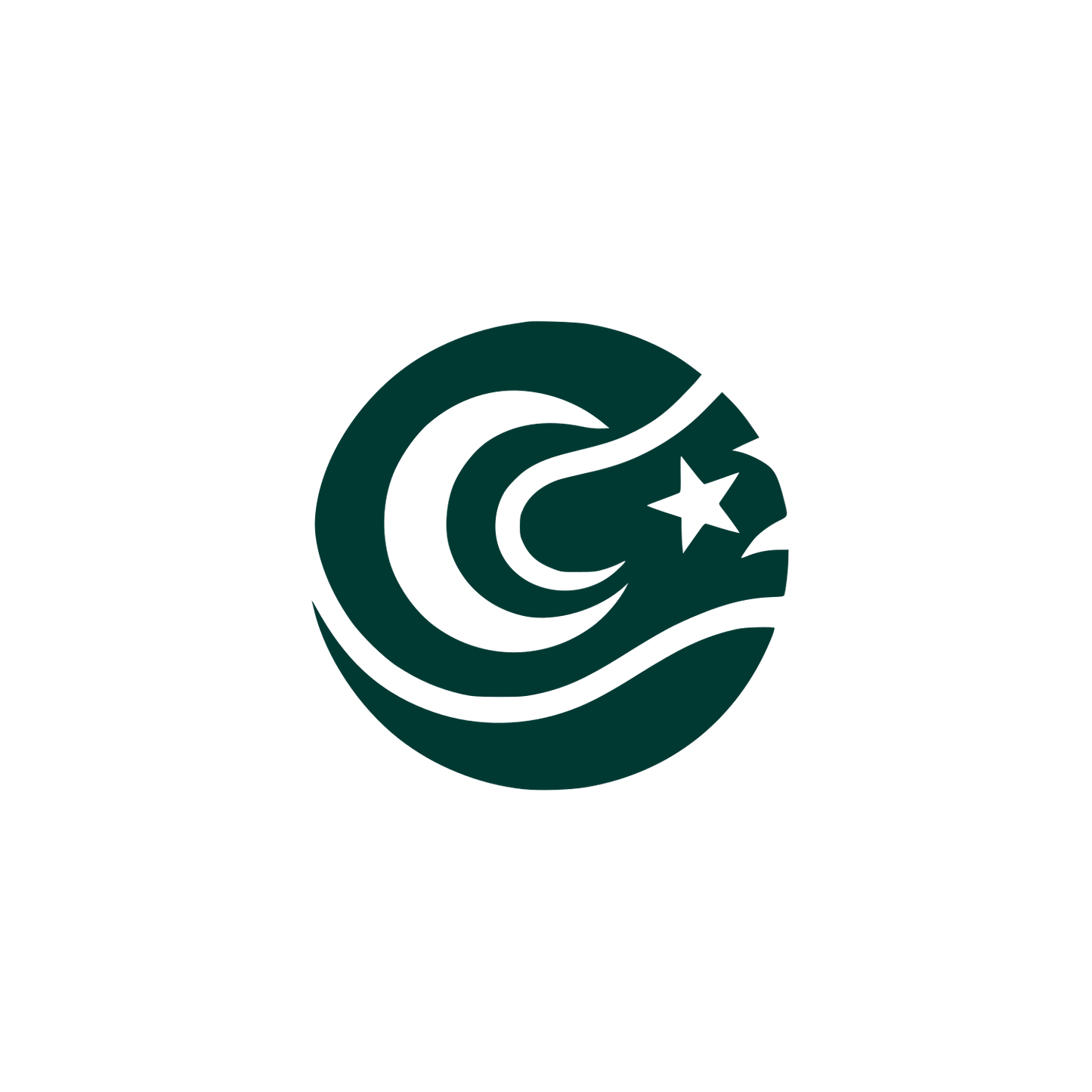 Circular Logo Design #003932