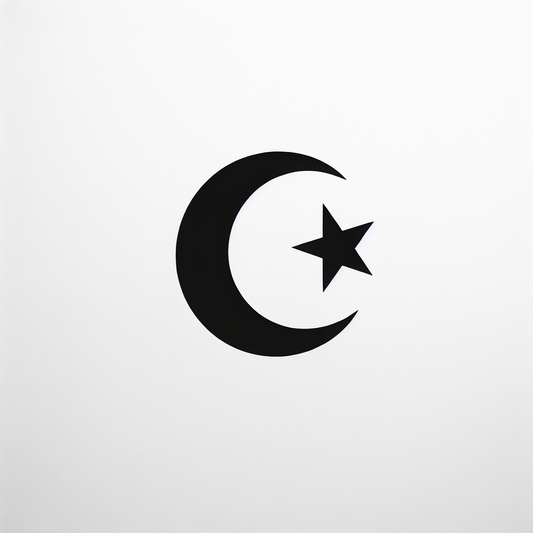 Logo with Crescent Moon
