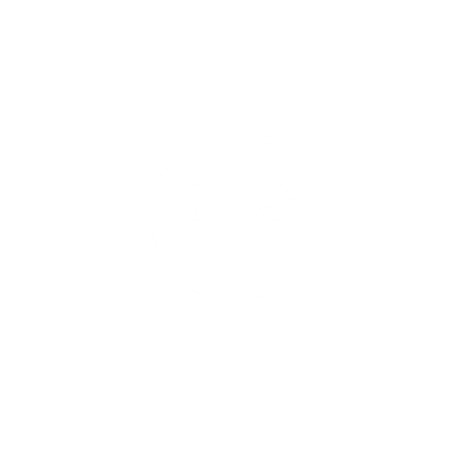 Logo with Crescent Moon #ffffff