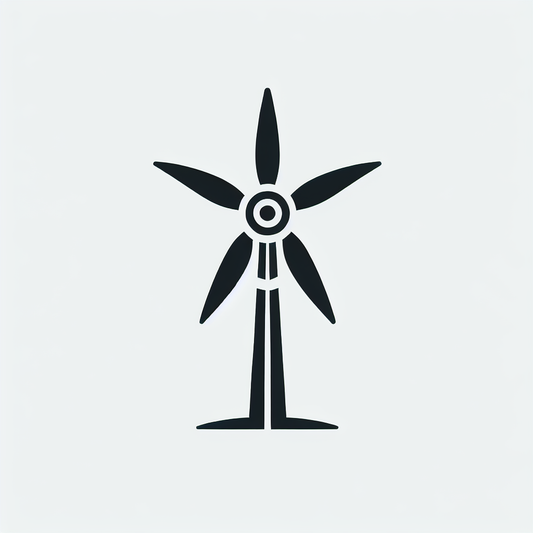 Wind Turbine Logo