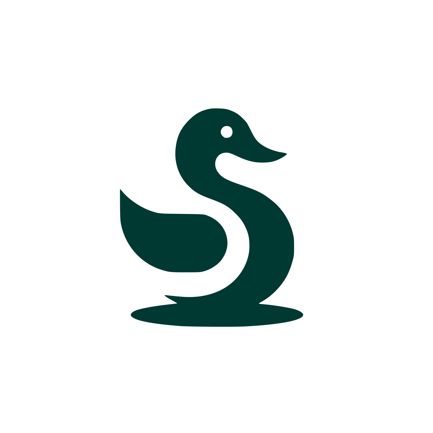 Duck Logo Design #003932