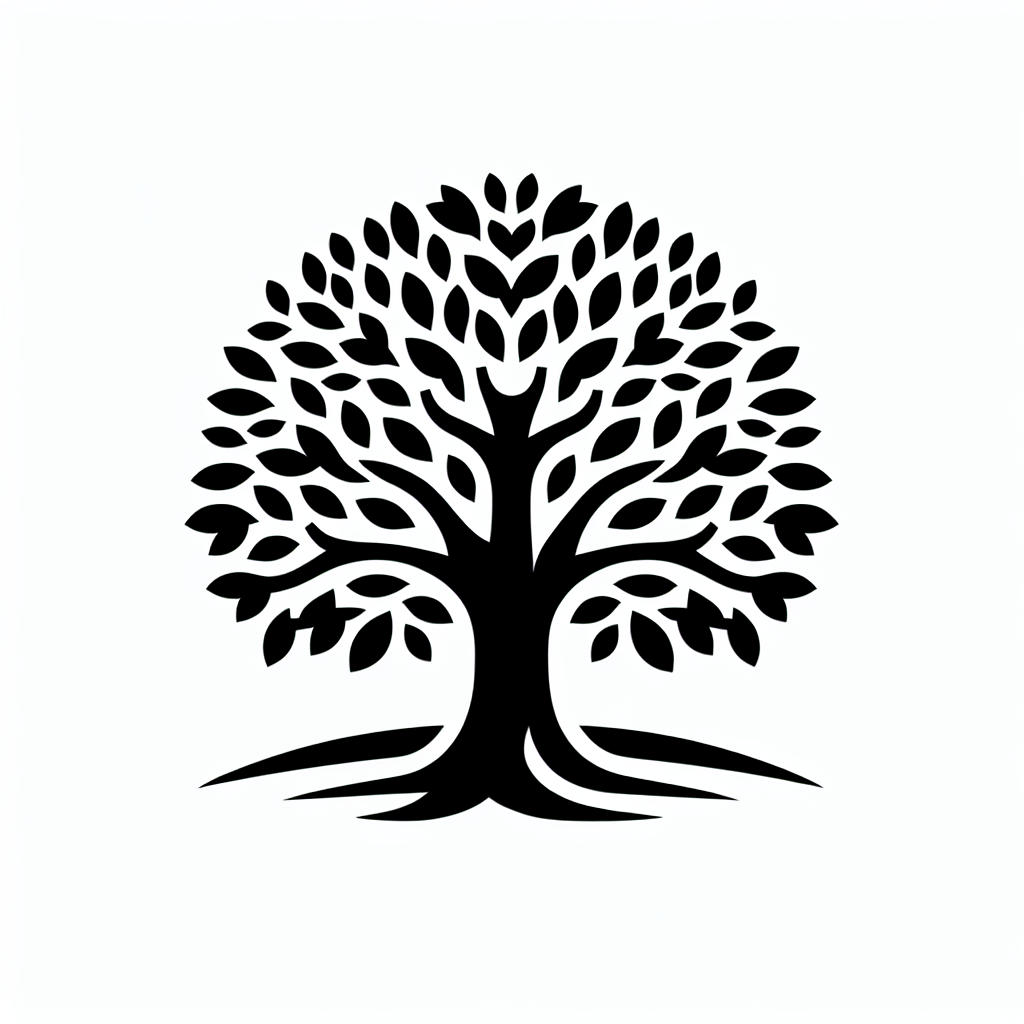 Tree with Roots Logo