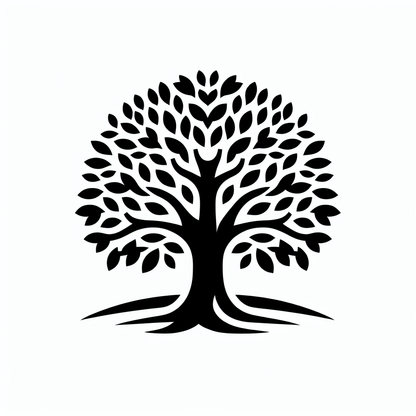 Tree with Roots Logo