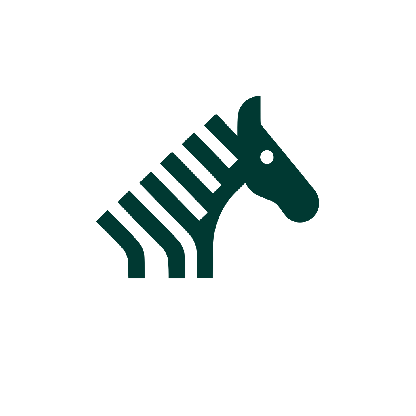 Zebra Logo Design #003932