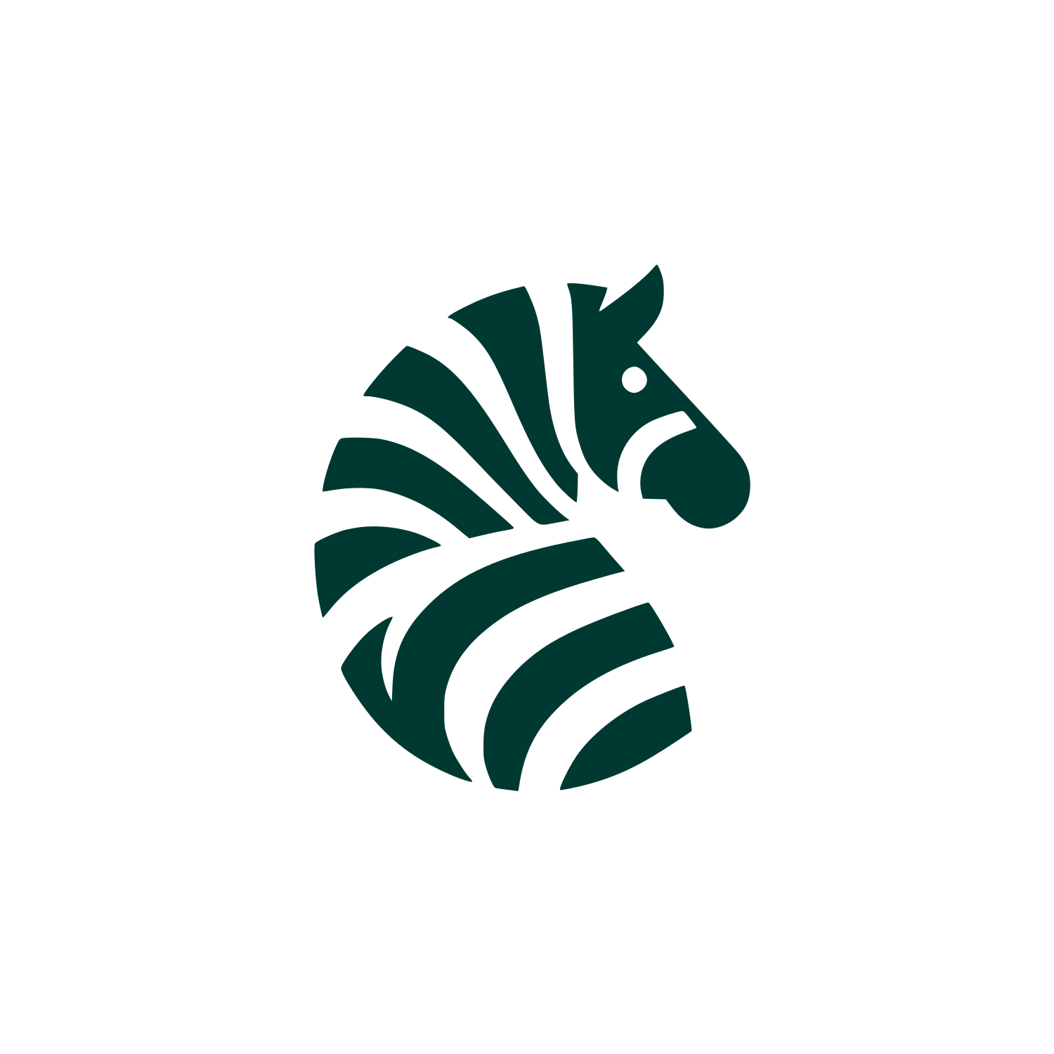 Zebra Logo Design #003932