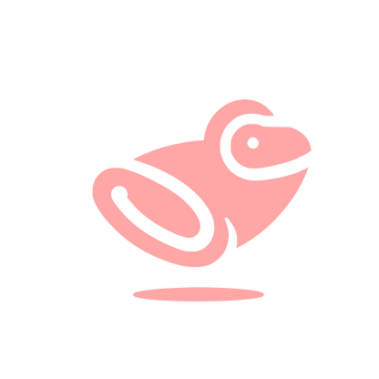 Logo of a Creature #ffa6a6