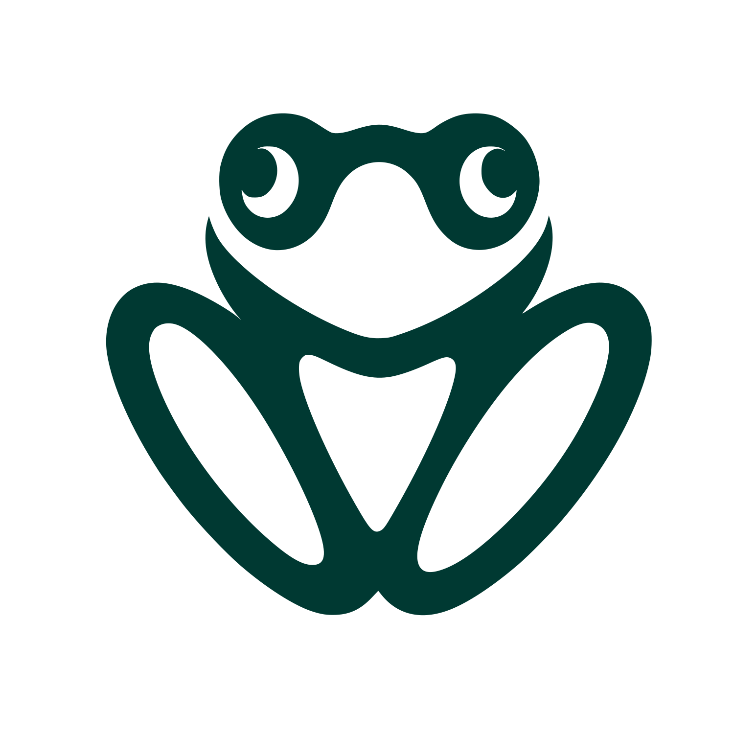 Frog Logo Design #003932