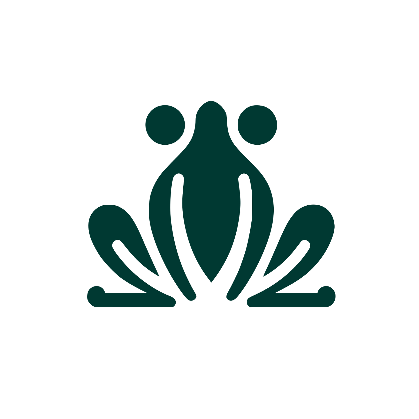 Frog Logo #003932