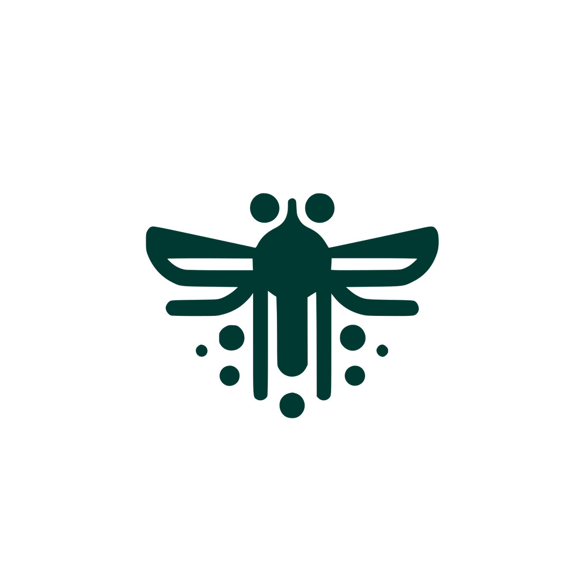 Bee Inspired Logo #003932