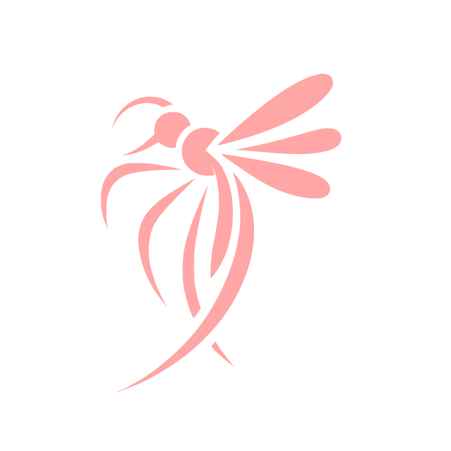 Mosquito Bold Logo #ffa6a6