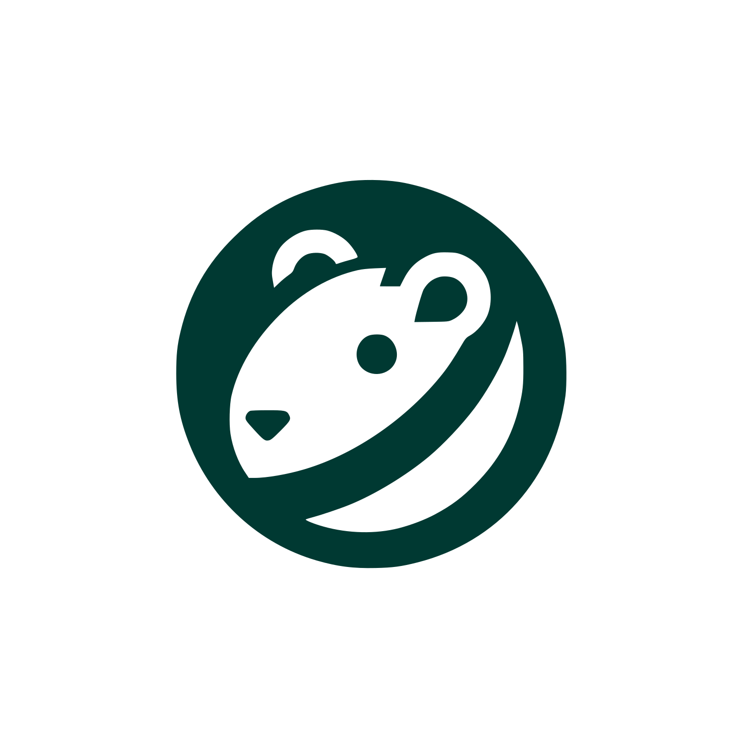 Logo of a Bear #003932