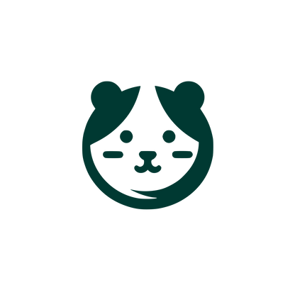 Hamster Hand-Drawn Logo #003932