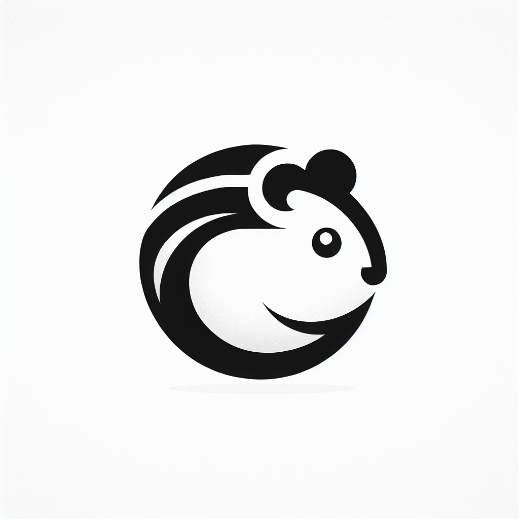 Guinea Pig Logo Design