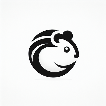 Guinea Pig Logo Design