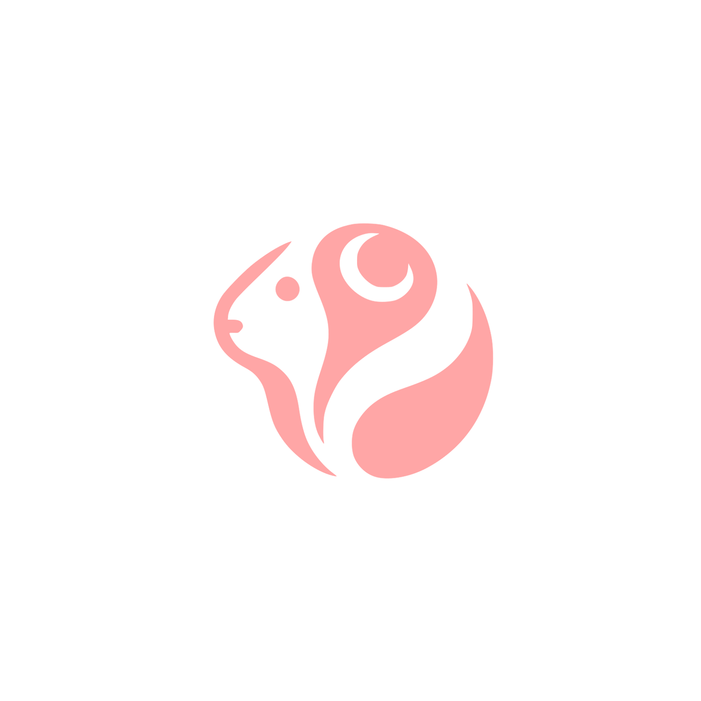 Logo of a Ram #ffa6a6