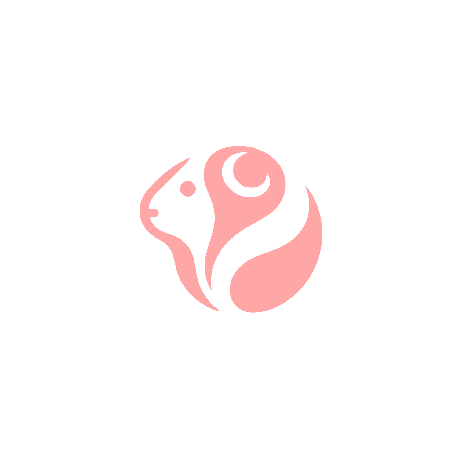 Logo of a Ram #ffa6a6