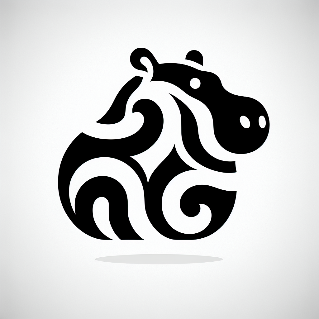 Hippo Logo Design