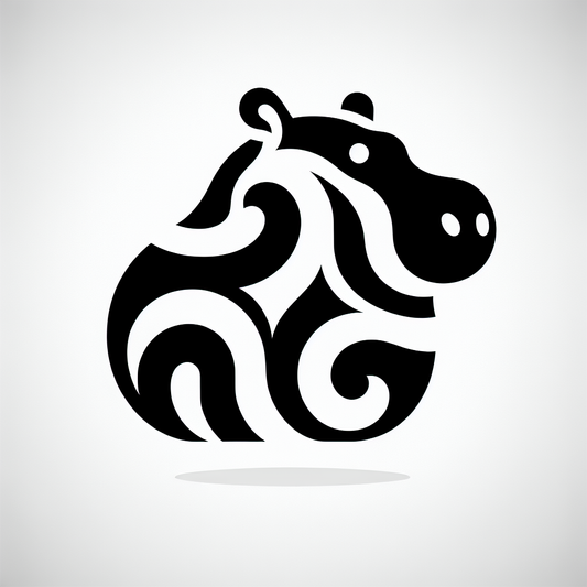 Hippo Logo Design