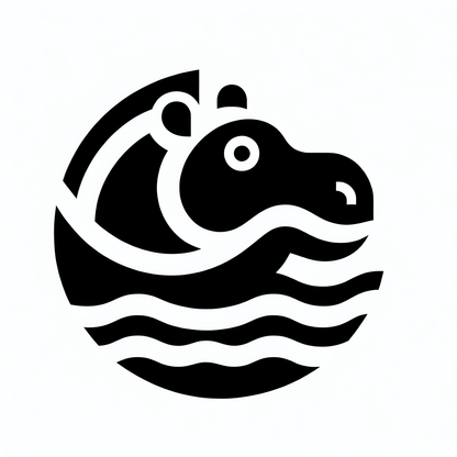 Hippo Logo Design