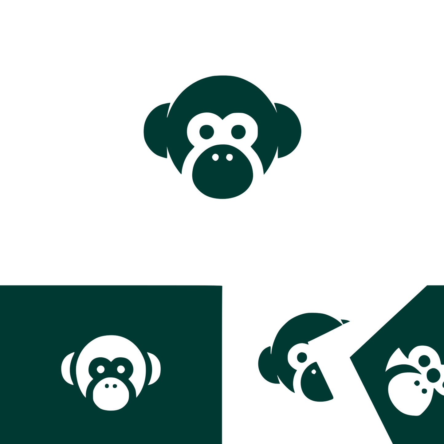 Monkey Logo Design #003932