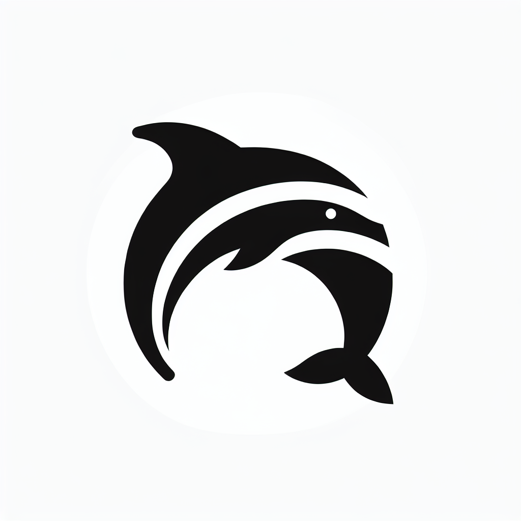 Dolphin Logo Design